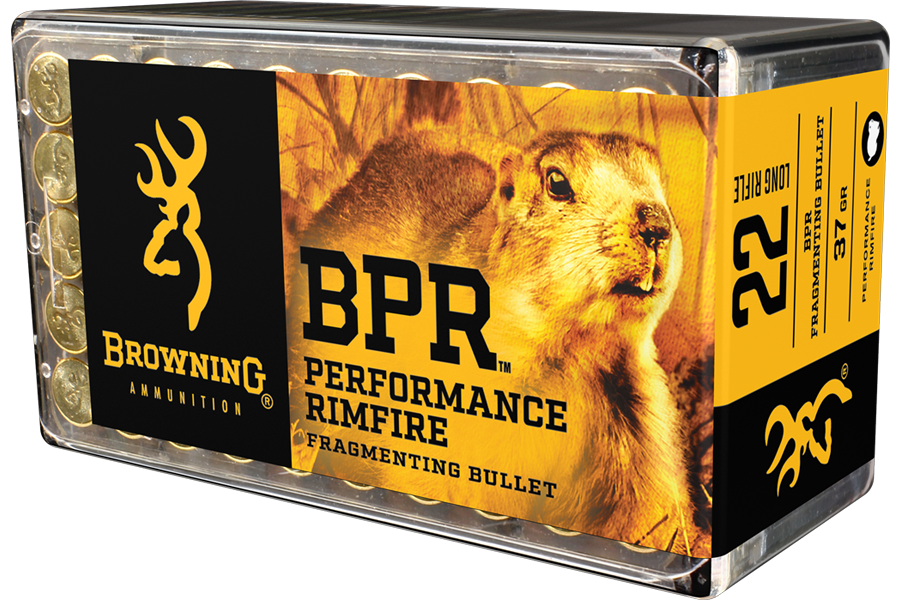 BROWNING AMMUNITION 22LR 37 gr Fragmenting Bullet BPR 50/Box